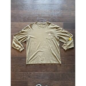 Carhartt Long Sleeve Front Pocket Men's L- T-Shirt